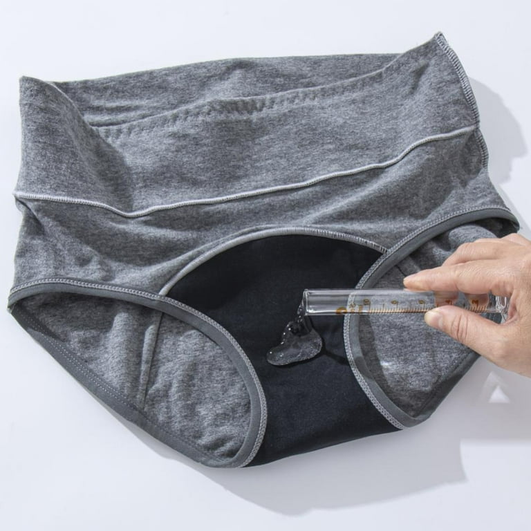 3 Pack Womens Menstrual Period Panties Cotton Leak Proof Underwear  Postpartum Protective Briefs 
