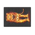 thumbnail image 3 of RYLABLUE Fire Tiger Couch Sofa or Bed Fleece Blanket Throw 58x80 inches, 3 of 3