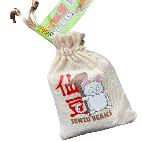 Boston America - Dragon Ball Z Candy - SENZU BEANS CLOTH BAG (Green Apple Sours)