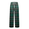 thumbnail image 5 of YOUYEDIAN Mens Pajama Pants Pj Plaid Loungewear Lounge Pants With Pockets Sleepwear Fall Wintet Pajamas Pants 2025 Sleep Lounge Pant Pockets Black M, 5 of 5