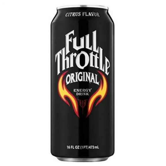 Full Throttle Original Energy Drink 16 oz Cans - Pack of 24