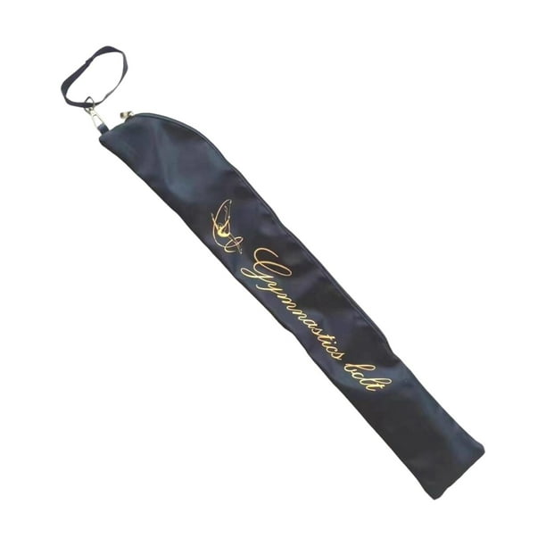 Bolsa para varillas giratorias, ideal como regalo para competiciones de gimnasia. Negro