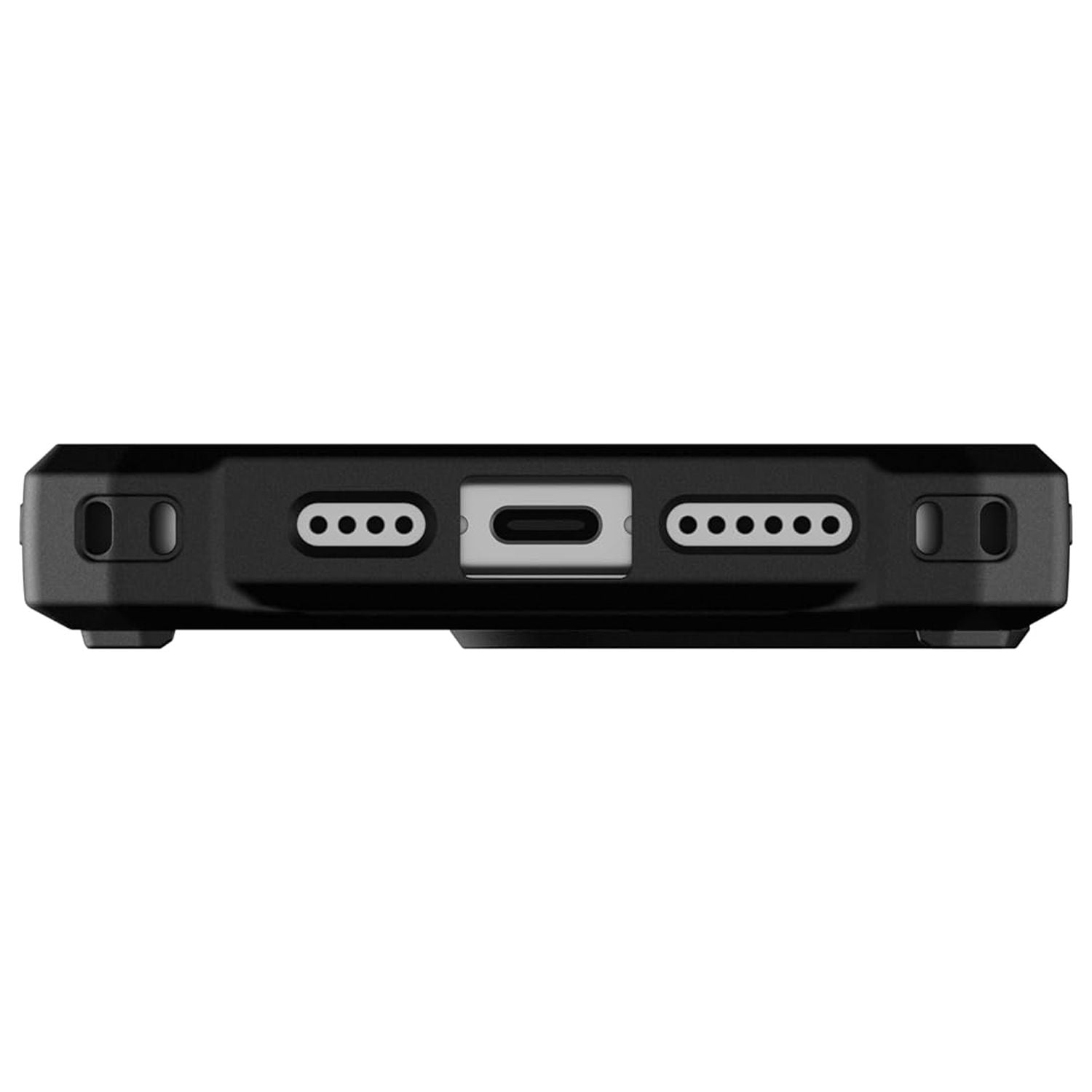 UAG [Limited Edition] iPhone 15 Pro Max Case 6.7" Monarch Pro Forged Carbon Fiber Orange Accent, Built-in Magnet Compatible with MagSafe Rugged Protective Cover