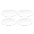 thumbnail image 1 of 4X Transparente Plastico 3 mm de Espesor Espejo Acrilico Diametro:60mm, 1 of 4
