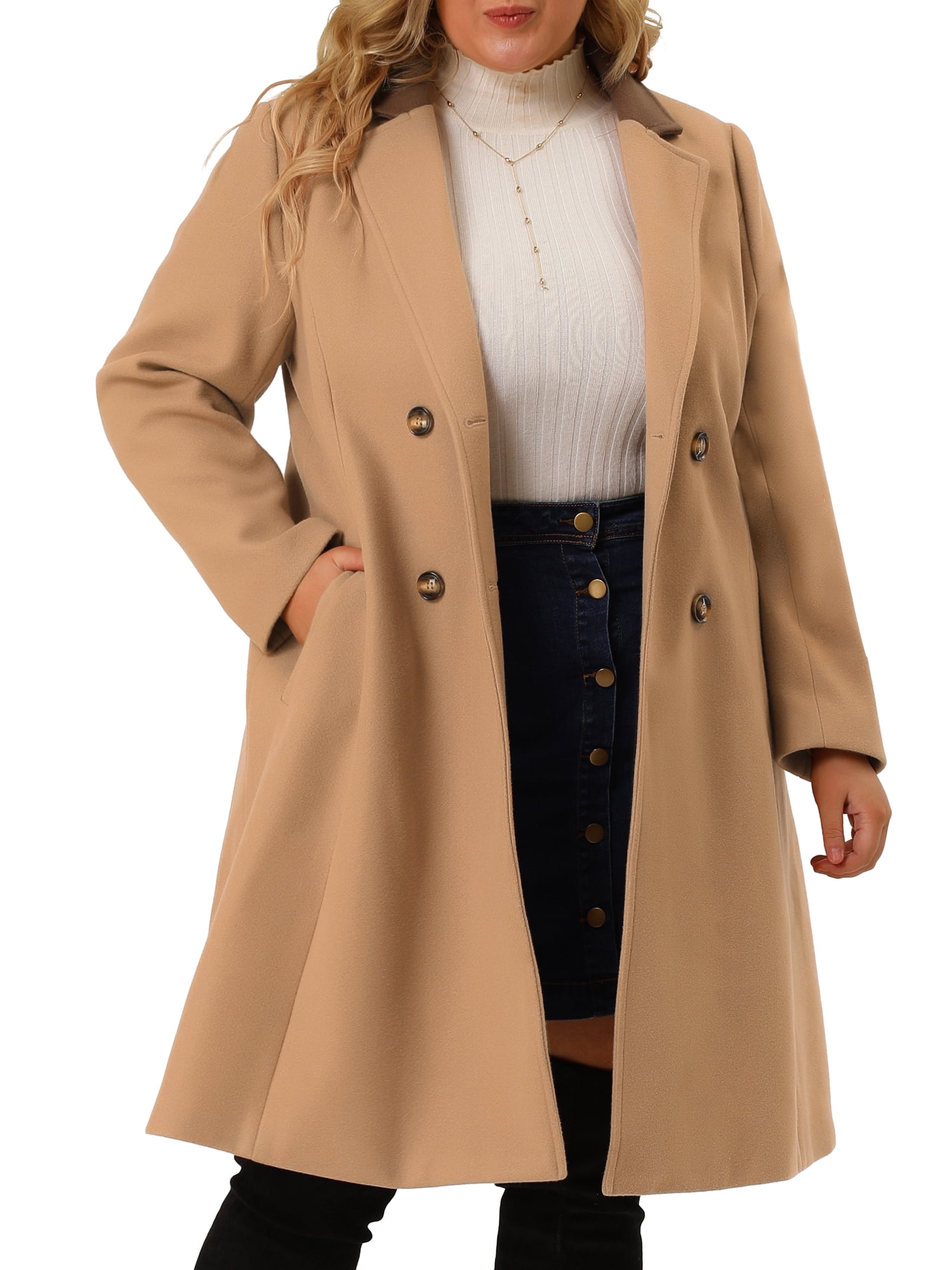 Womens plus pea coat shop