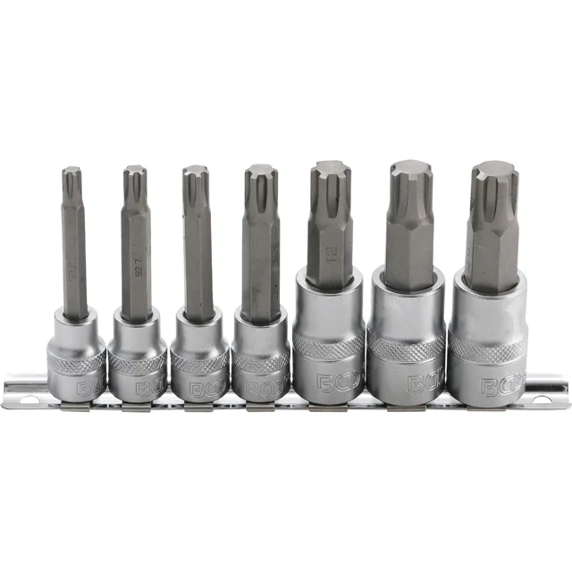 KIT 7 PZ DADO CON PUNTA RIBE |3/8", 1/2"| M6 - M14| BGS 5185