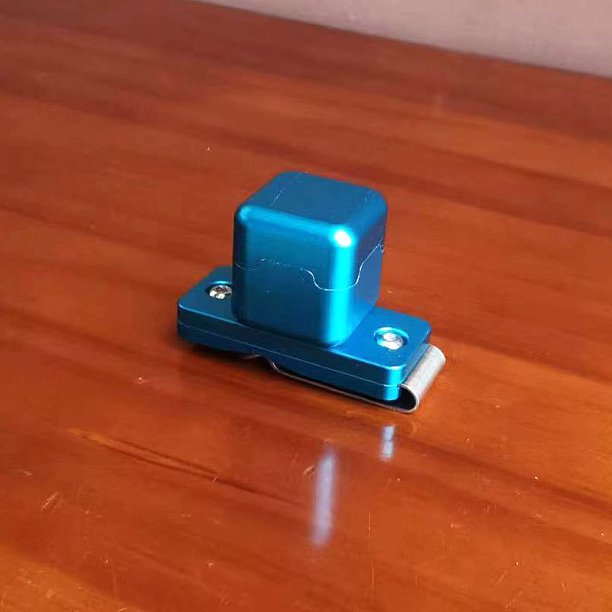 Hebilla de cinturón cuadrada de aluminio, tapa de chocolate, juego de pinzas de chocolate de metal, accesorios para cabeza de cuero para palos de billar, suministros para billar