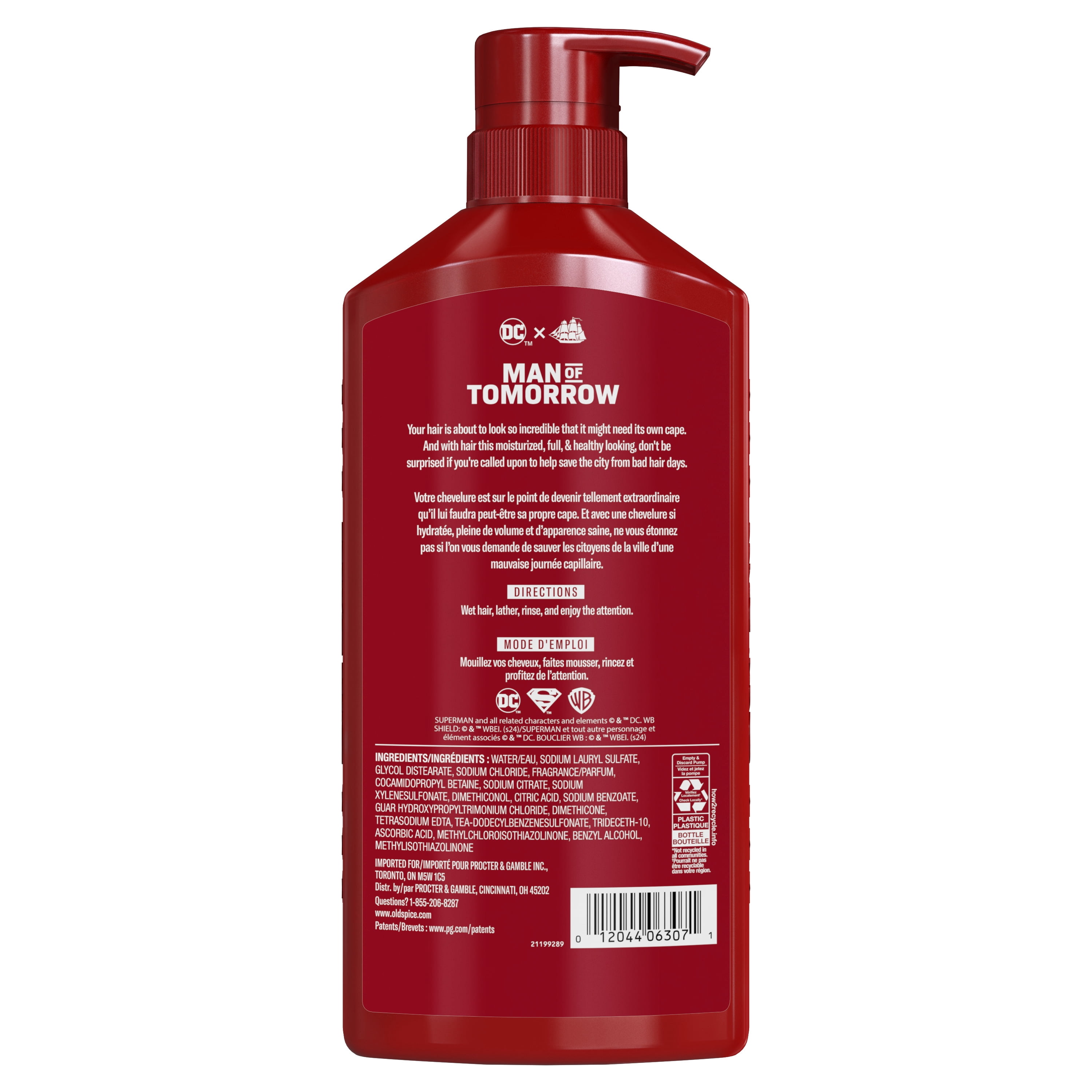 Old Spice - Brandclub - Old Spice Mens Shampoo x Superman, DC