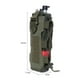 thumbnail image 4 of Termos para agua Bolsa para Molle, bolsa para acampar, senderismo, hervidor de agua (verde militar), 4 of 7
