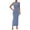 Grey Blue, variant on PRETTYGARDEN Women's Summer Semi Formal Midi Dresses Sleeveless Ruched Bodycon Long Elegant Cocktail Wedding Guest Dress
