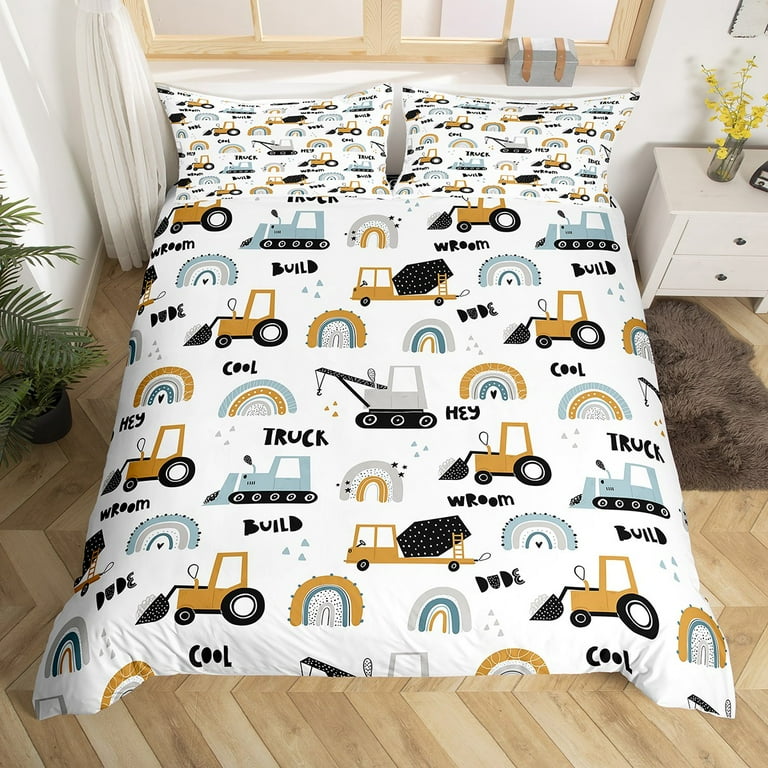 Digger double duvet set 2025