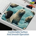 thumbnail image 6 of Sea Lion Gaming Mousepad Square, 8.3x9.8 Inch Non-Slip Rubber Bottom Printed Mouse Mat for Office and Gaming, 6 of 6