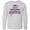 AC-Heather Grey, variant on Inktastic My Aunt is a Survivor Breast Cancer Awareness Long Sleeve Youth T-Shirt