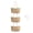 Jute, variant on 3-Tier Woven Cotton Wall-Mounted Storage Organizer Basket for Nursery and Home Decor with White and Jute Design