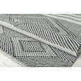 thumbnail image 6 of Rugs America Andres SN20A Sunray Geometric Vintage Black Area Rug, 5'3" x 7'0", 6 of 7