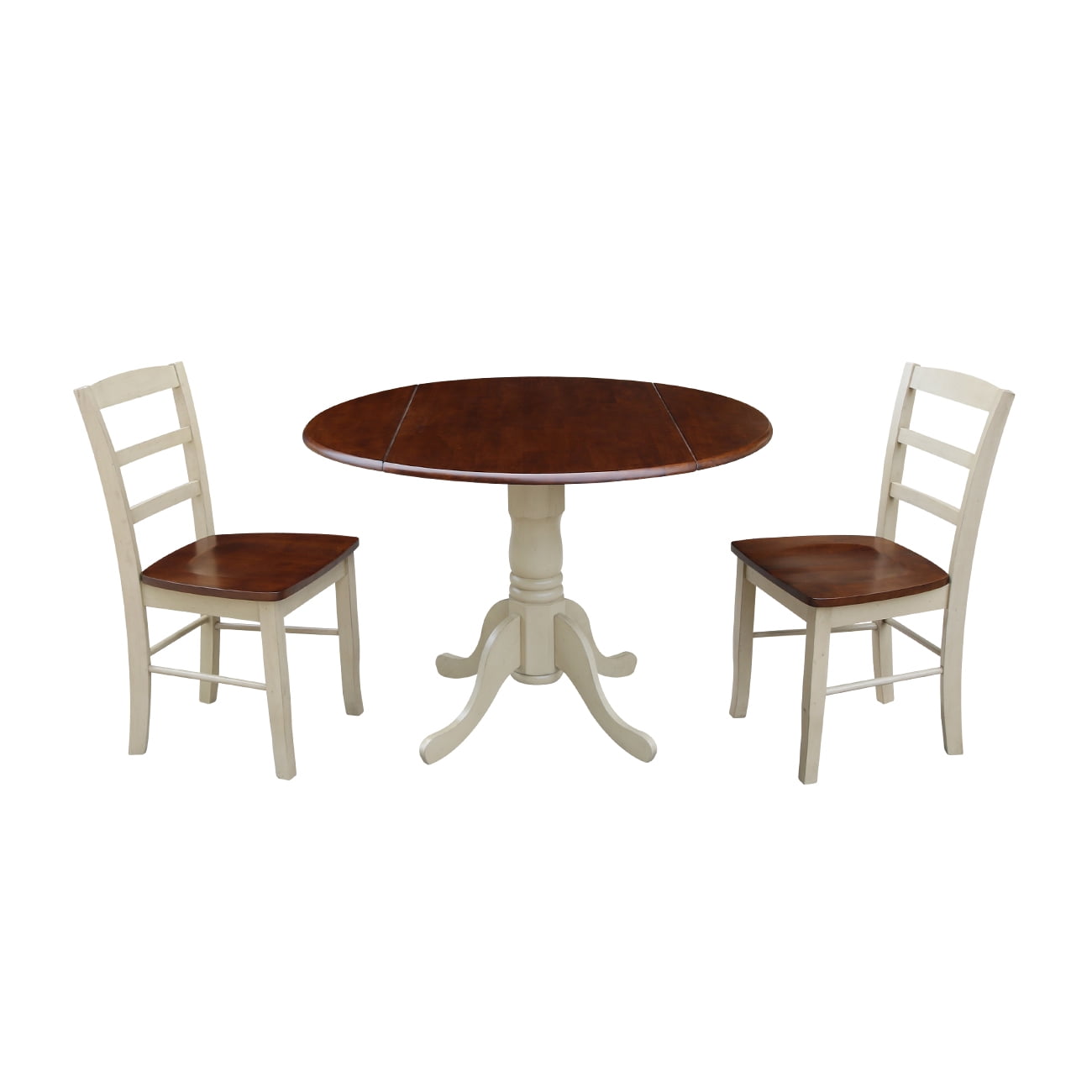 42 Dual Drop Leaf Table With 2 Madrid Chairs In White Natural Set Of   A2b8474e C10b 45f6 9d93 47152e7979c2 1.0d45090264935cebe9aae64e7735be3a 