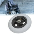 thumbnail image 4 of Rueda de Silla de Ruedas de 6 Pulgadas, Máximo 36psi Fácil de Instalar Reemplazo de Goma REDUDAS SIN DESLIZAMIENTO SIN DESLIZAMENTO DE BUENA ABSOBRA DE COCISO PARA CARRO CARRO, 4 of 7