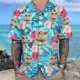 thumbnail image 3 of Camisetas con diseño de avatar personalizado de Hawái impresas en 3D para hombres y mujeres, regalo de cumpleaños divertido, blusas con foto DIY, camiseta para parejas, camiseta de animales, 3 of 5