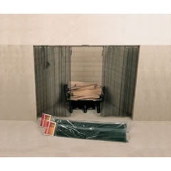

48 X 22 Woodfield Hanging Fireplace Spark Screen Rod Not Included