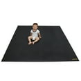 thumbnail image 3 of RevTime Super Large Exercise Mat 6 x 6 Feet (72"x72"x1/8") Heavy Duty Cardio Mat For Home Workouts Gym Black, 3 of 4