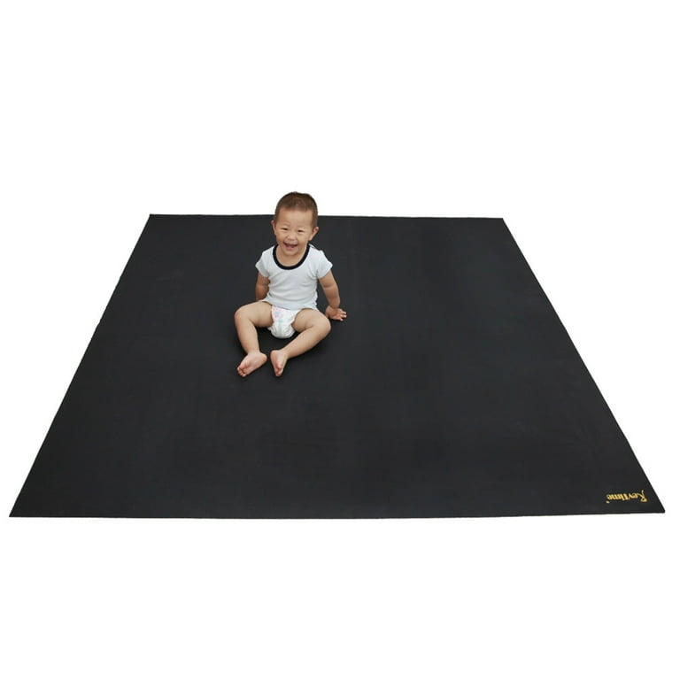 RevTime Large Exercise Mat 6 x 4 feet (72″ x 48″ x 1/4″) 6 mm