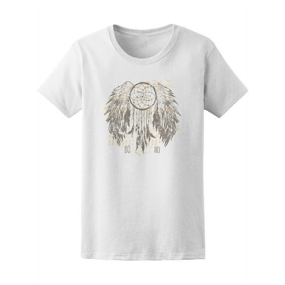 Dream Catcher Feather Wings Women's Tee - Image by Shutterstock