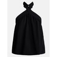 thumbnail image 5 of Time and Tru Women's Textured Halter Top, Sizes XS-XXXL, 5 of 6