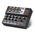 thumbnail image 1 of 8 Channel Multifunctional USB Audio Mixer Portable Sound Mixer Professional Home-use Dual Microphone Inputs Sound Mixer, 1 of 6