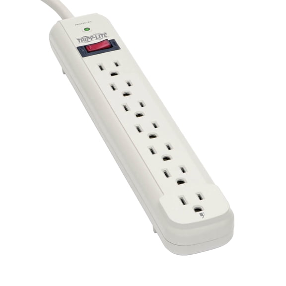 Tripp Lite by Eaton 7-AC Outlet 1,080-Joules Protect It! Surge Protector Power Strip, 25-Ft. Cord with Straight Plug, TLP725