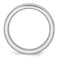 thumbnail image 2 of Cobalt Ridged Edge 6mm Wedding Band Ring Man Classic Flat W/edge  For Dad Mens  For Him, 2 of 11