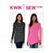 thumbnail image 3 of McCall Pattern Company Sewing Pattern Diagonal Waist-Seam Tops, 3 of 10