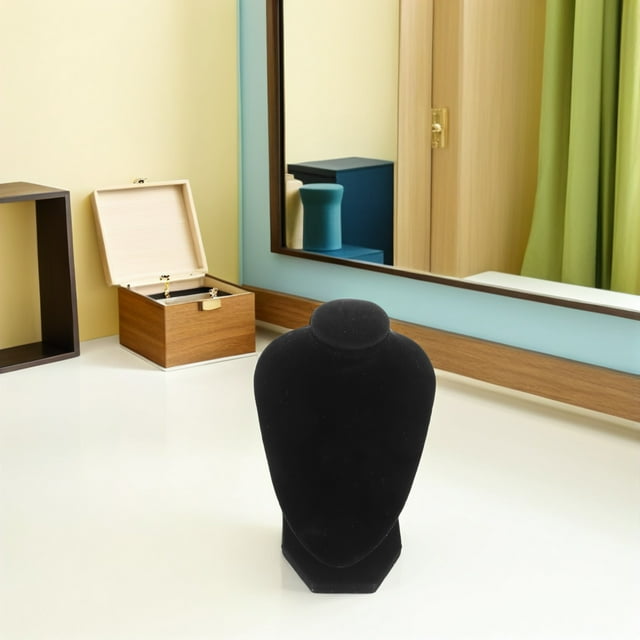 MERRYHAPY Organizador De Collares Negro Para Exhibición En Vitrinas Y Ferias Con Acabado Firme