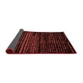 thumbnail image 2 of Ahgly Company Indoor Round Abstract Red Modern Area Rugs, 6' Round, 2 of 4