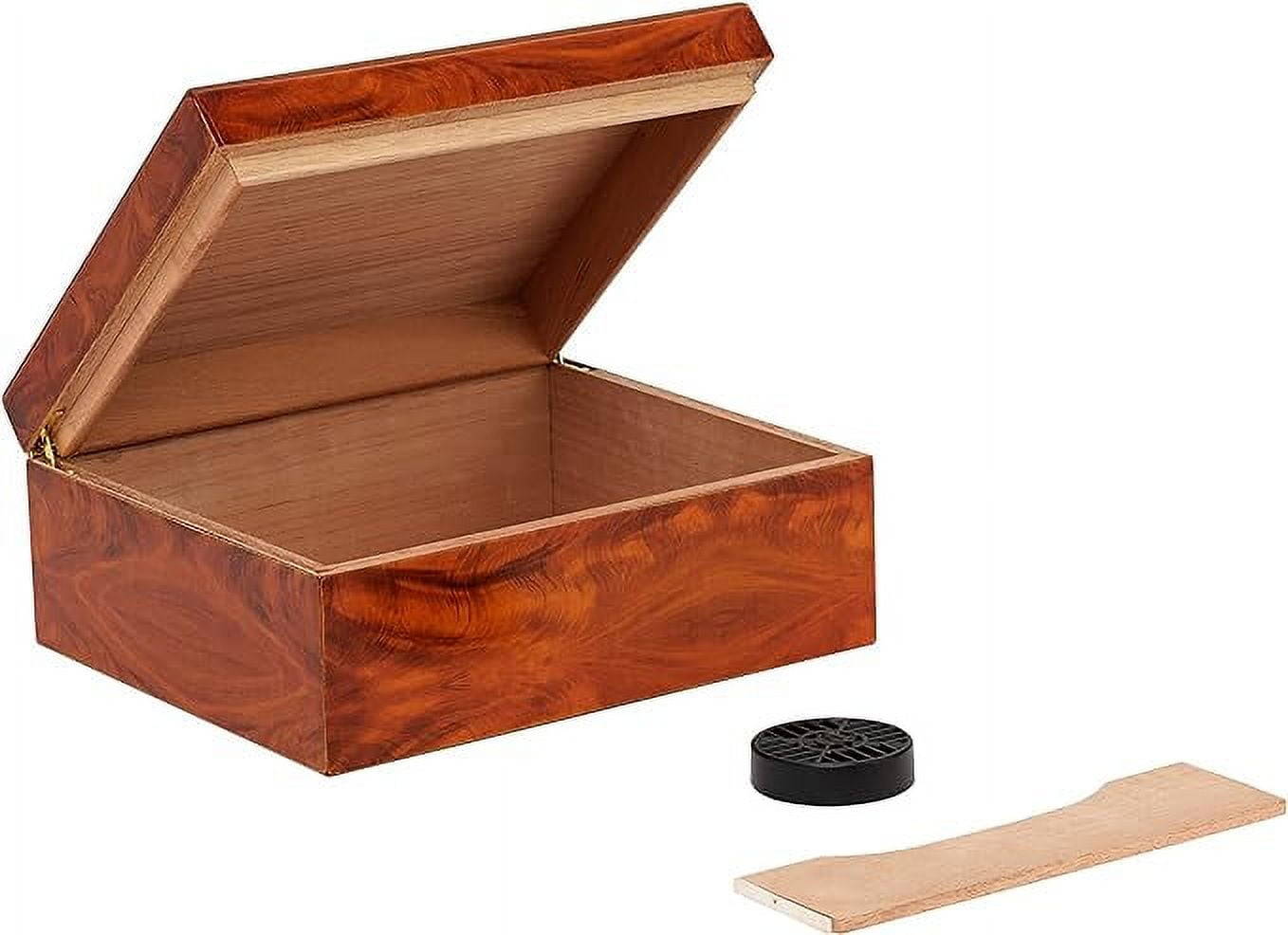 Humidor Supreme Orleans Group Burl Humidor, 40 Count