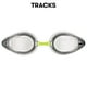 thumbnail image 5 of Arena Goggles Natación Tracks única, Azul/ Transparente multicolor, 5 of 6