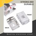 thumbnail image 5 of Square Slot Cutter Cutting Fast Stainless Steel Rectangular Silver Standard Woodworking Accessories Industrial Tools, 5 of 5