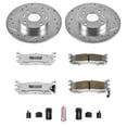 thumbnail image 3 of PowerStop Rear Z26 Street Warrior Carbon-Fiber Ceramic Brake Pad and Drilled and Slotted Rotor Kit Fits: FORD MAZDA MERCURY Select Models K772-26, 3 of 9