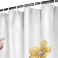 thumbnail image 4 of Design Polyester Fabric Shower Curtain with Hooks Water Resistant Bathroom Decoration Cozy Decor, 4 of 4