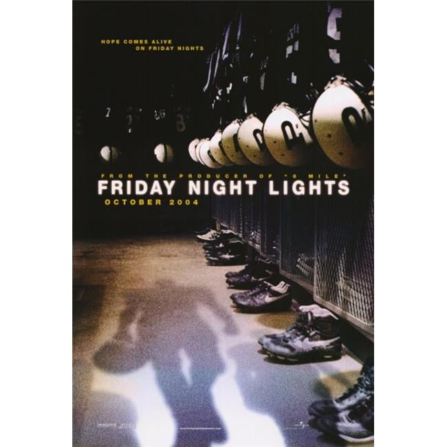 Pop Culture Graphics MOVEF2208 Friday Night Lights Movie Poster Print