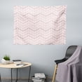 thumbnail image 1 of Blush Pink Tapestry, Continuous Lattice with Simple Motifs Geometric Art Modern Design, Fabric Wall Hanging Decor for Bedroom Living Room Dorm, 5 Sizes, Rose Blush, by Ambesonne, 1 of 1