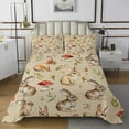 thumbnail image 1 of Erosebridal Botanical Mushroom Coverlet Set King,Wildlife Rabbit Bedding Set,Cartoon Decor,Ultra Soft,3 Pieces, 1 of 5