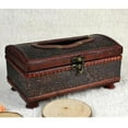 thumbnail image 4 of Natural Wood Rectangle Tissue Napkin Holder Organizer Home A, 4 of 8