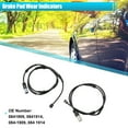thumbnail image 2 of 2pcs 34356790303 34356790304 Front Rear Brake Pad Electronic Wear Sensor for BMW X3 2011-2016 X4 2015-2016, 2 of 6