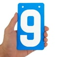 thumbnail image 4 of TOPTIE 4 Sets PVC Number Cards, Plastic Portable 0-9 Flip Scorekeeper, 3-1/8" x 5-1/2"-Red, 4 of 8