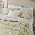 thumbnail image 4 of Laura Ashley Rowland Quilt Set, King, Sage, 4 of 5