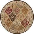 thumbnail image 3 of Elegance Traditional 5' Round Multi-Color Polypropylene Indoor Area Rug, 3 of 6