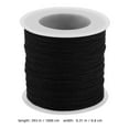 thumbnail image 2 of KAKOWELY Beading Cord Nylon Cord Black 1 Roll 0.31in, 2 of 8