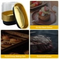 thumbnail image 2 of EIMELI  Mini Loaf Pans with Lids 25PCS Rectangle Aluminum Foil Baking Pans Tins Containers Disposable Ramekins Baking Cups for Cake, 2 of 6