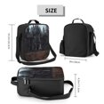thumbnail image 2 of Disketp Gloomy Mansion Forest Scene Bolsa Térmica Estampada para Almuerzo, Lonchera para Hombres y Mujeres Adultos, 2 of 7