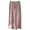 Pink-08, variant on REALiKUN Women Elastic Waist Wide Leg Capris Pants Summer Cropped Denim Pants Loose Fit Jeans Palazzo Culottes with Pocket